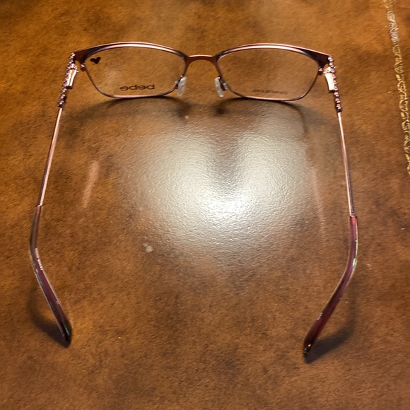 Bebe New Brown Glasses Semi-Rimless Design and free new BeBe crossbody bag main image 12